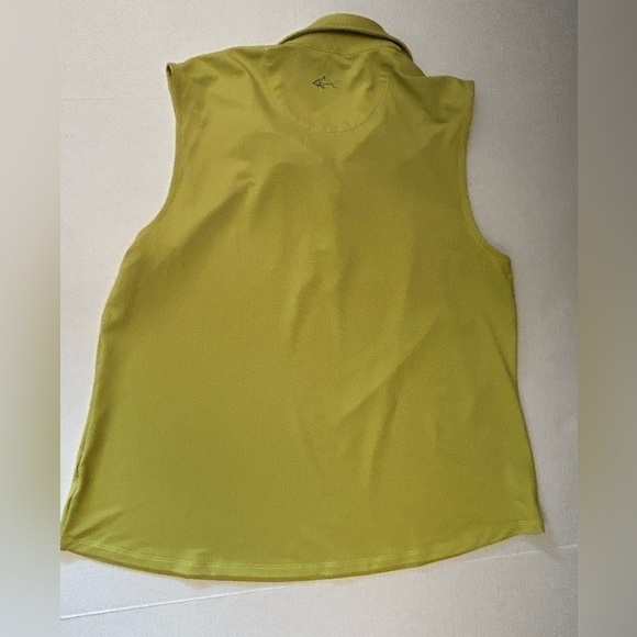 Greg Norman women’s play Dry sleeveless golf 3 button closure shirt Sz-XL. T20 - Picture 3 of 4